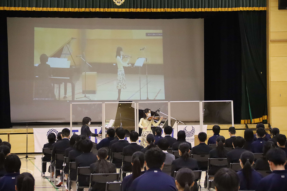 コンサートの様子　後ろから